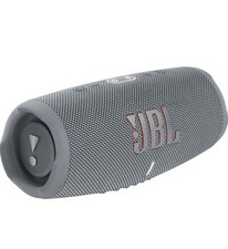 JBL Charge 5 Portable Bluetooth Speaker Grey with Deep Bass, Built-In Powerbank