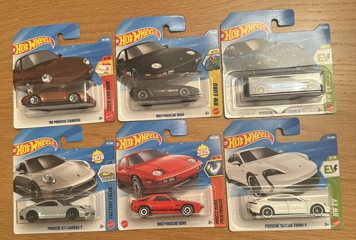 Hot wheels bundle porsche - hot, x6