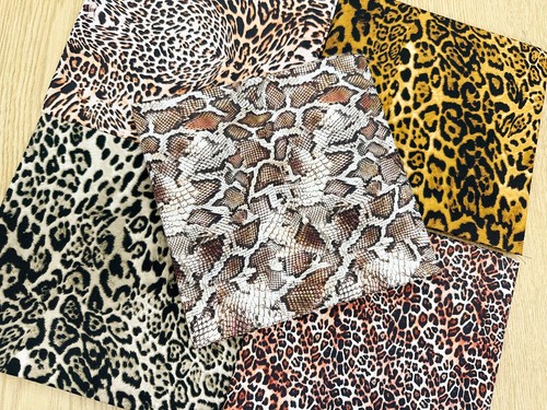 Fabric bundle animal prints - animal,