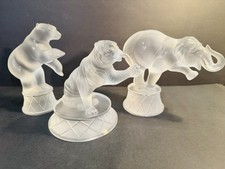 RARE All 3 Lalique Circus