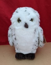Living Nature - Snowy Owl - 10.5" Soft Toy - C/W Tag