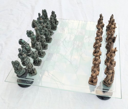 Oriental chinese style chess - oriental,