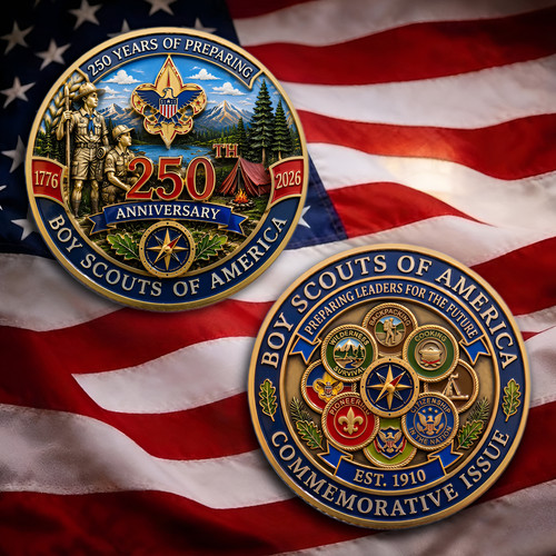 Boy scouts america 250th - of,