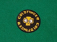 Goldfinger Patch Sew / Iron On