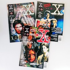 Job Lot Bundle of 3 The X-Files 1995 Comic Magazine Issues 1, 2 & 3 + Free Gifts