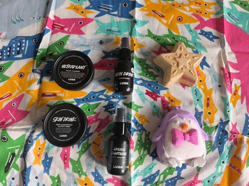 Lush bundle creams bath - lush, bundle,