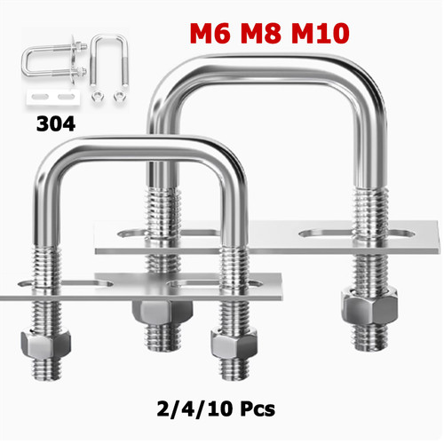 M10 square bolts with - bolts,