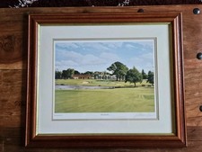 The Belfry by Graeme Graeme Baxter. Signed print. Golf 