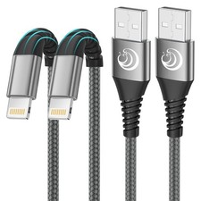 2Pack 2M iPhone Charger Cable