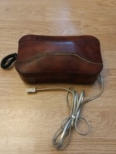 Vintage LEATHER Rotary Dial