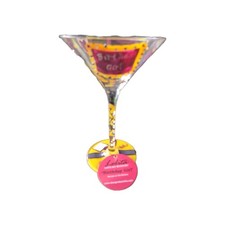 Lolita "Birthday Girl" Love My Martini Glass New With Tags