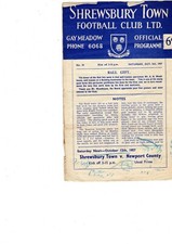 05/10/57 Shrewsbury v