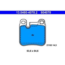 13.0460-4070.2 ATE BRAKE PAD