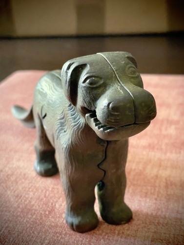 Cast iron dog - nutcracker, 24cm