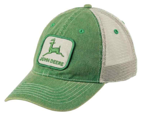 John deere green ivory vintage - green,