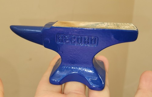 Tiny record iron anvil - record, /