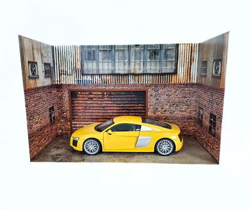 Scale industrial garage - 1:18,