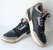 Nike Air Jordan 3 Retro Black Cement sneakers – Size UK 11 – US 12 – EU 46 –Used
