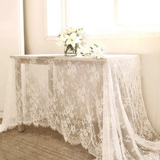 Rustic Wedding White Lace
