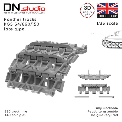 Panther late type 3d - type,