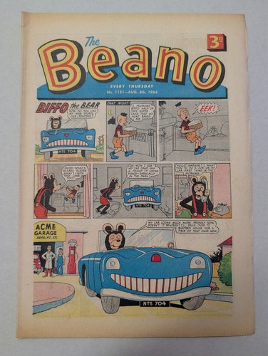 Beano comic 1151 august - beano, no