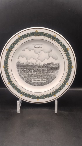 Vintage pottery plate - vintage, old