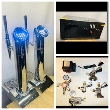 Complete Draft Beer Home Bar Dispense System, Man Cave, Pub, Beer Equipment 