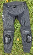 RST Leather Motorcycle Trousers Jean S1  Sports Black CE Approved 2978 - 36 - XL