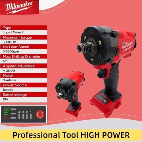 Milwaukee 800nm brushless - milwaukee,