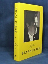 Bryan Ferry,  Lyrics SIGNED
