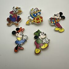 Disney Character Badges - 5 Badges - Mickey, Goofy, Donald & Minnie