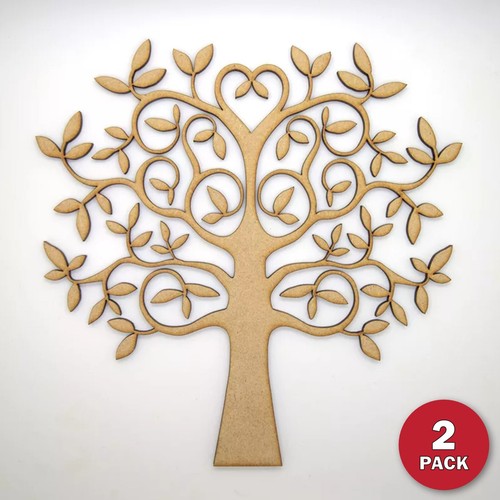 Wooden mdf tree shape - mdf,