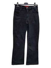 NYDJ Tummy Tuck Jeans USA Made Bootcut Black Dark Wash Size UK 6 US 2 Women’s