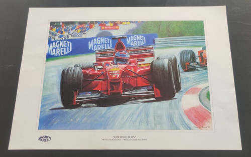 Rare michael schumacher - schumacher, monaco