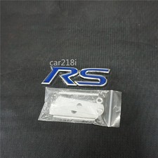 1x New Blue Silver Chrome RS