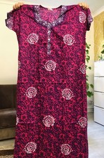 Indian cotton kaftan - indian, full