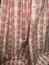 VINTAGE JANE CHURCHILL TULIP CHECK Price Per Metre