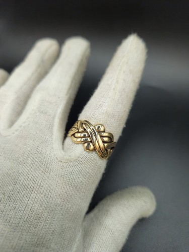 9ct gold puzzle - puzzle, ring