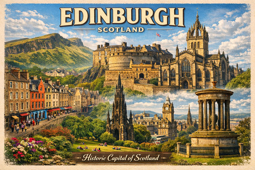 Edinburgh scotland souvenir - scotland,