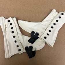 Scottish white gaiters size - scottish,