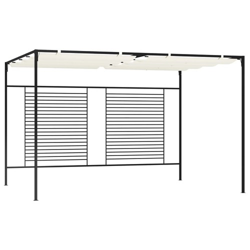 Gazebo with retractable roof - gazebo,