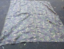 British Army Basha Waterproof Shelter Sheet Poncho, Bivy, Tarp