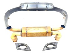 Akrapovic Sports Exhaust & Carbon Bumper Valance Porsche 991 Turbo 2012-2019