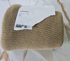 Ikea Humlemott Brown Throw