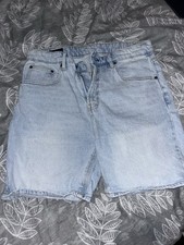ZARA Light Blue Denim Shorts