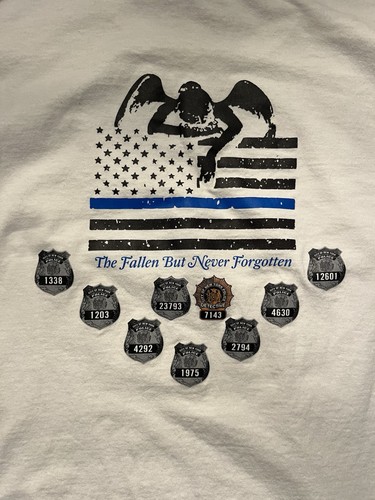 Nypd memorial shirt - nypd, (large)