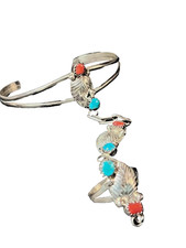 Sterling silver slave - silver,