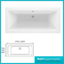 Double Ended Bath Heavy Duty