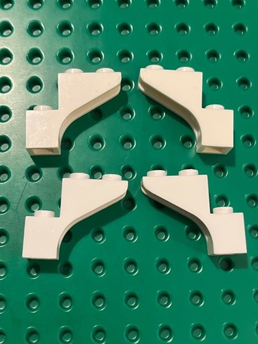 Lego brick 1x3x2 arch white - lego,