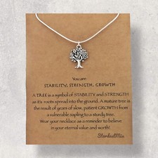 Pendant necklace Tree of Life Gift chain necklace Birthday Gift for women